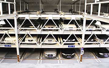 四層升降橫移式立體車庫