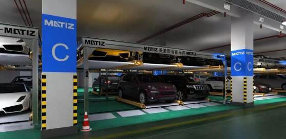 湖南世紀(jì)廣場立體車庫案例 - 中出網(wǎng)-智能出入口與停車充電門戶