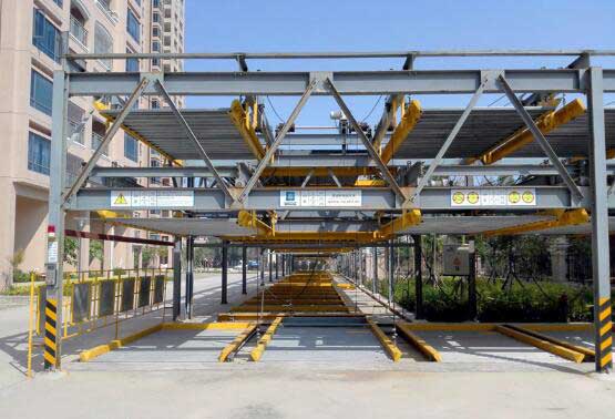 深圳天麓花園立休車庫項目案例 - 中出網-智能出入口與停車充電門戶