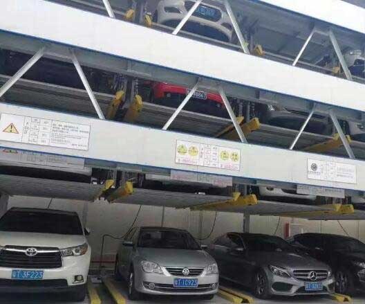 中山市西區(qū)辦事處項(xiàng)目立體車庫(kù)案例 - 中出網(wǎng)-智能出入口與停車充電門戶