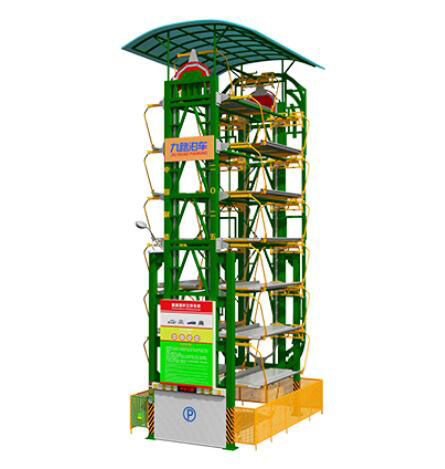 8層14車位轎車型及SUV型垂直循環(huán)立體車庫