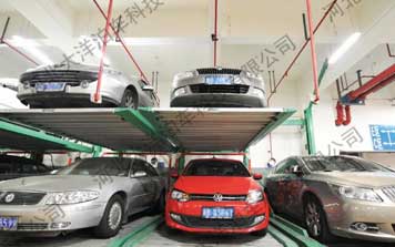  - 兩層后懸臂升降橫移立體車庫(kù)