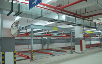 兩層升降橫移立體車庫(kù)