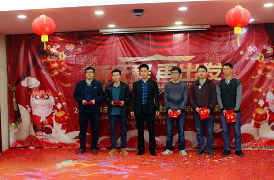 最佳貢獻(xiàn)獎(jiǎng)獲得者合影