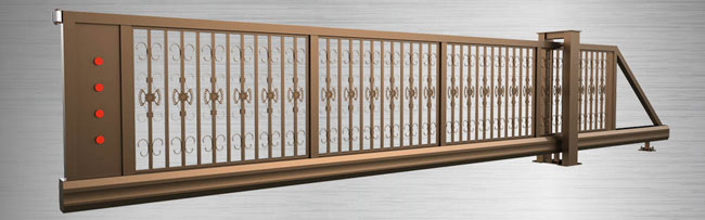 工業(yè)無軌懸浮門