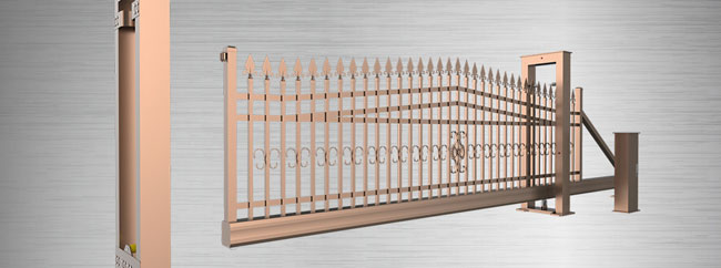 庭院定制款無軌懸浮門