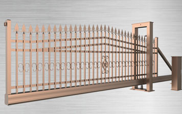 懸浮平移門 - 庭院定制款無(wú)軌懸浮門