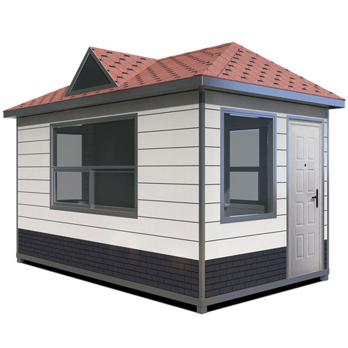 金屬雕花板崗亭