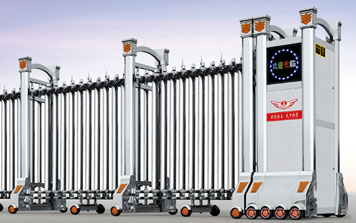 電動(dòng)伸縮門(mén) - 天和門(mén)A-001伸縮門(mén)