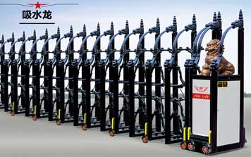 電動伸縮門 - 吸水龍伸縮門