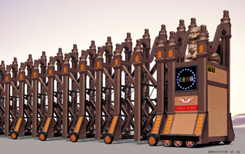 電動(dòng)伸縮門 - 天下財(cái)富A-001伸縮門