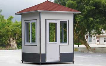 金屬雕花板崗亭