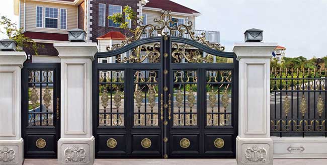 豪華別墅庭院大門(mén)-XYH-LY-2021