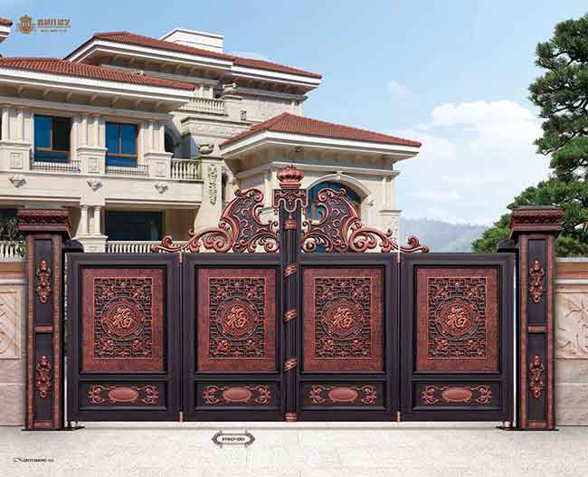 豪華別墅懸浮折疊大門-XYH-LY-1001