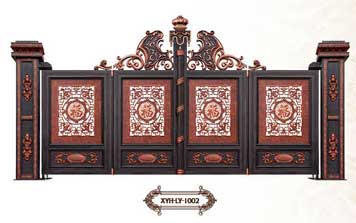 豪華別墅懸浮折疊大門-XYH-LY-1002