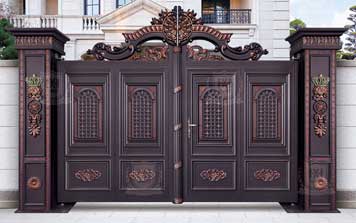 庭院別墅大門(mén) - 豪華別墅庭院大門(mén)DM·22011