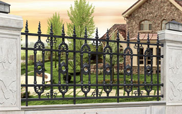 圍墻護欄 - 豪華別墅庭院護欄-XYH-LY-5021