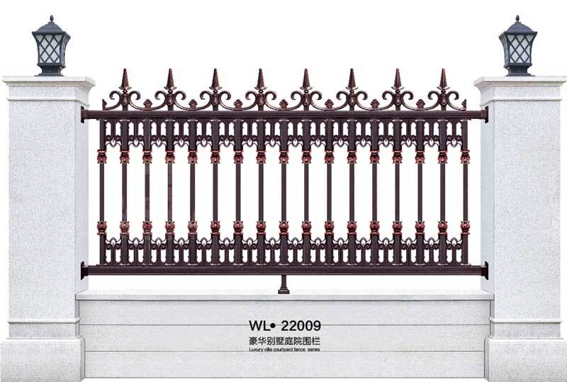 豪華別墅庭院圍欄WL·22009