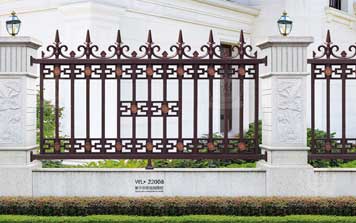 圍墻護(hù)欄 - 豪華別墅庭院圍欄WL·22008