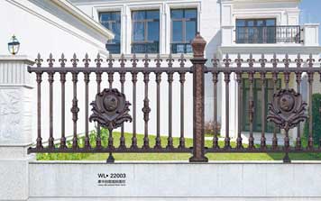 圍墻護(hù)欄 - 豪華別墅庭院圍欄WL·22003