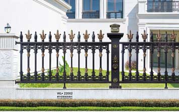 圍墻護(hù)欄 - 豪華別墅庭院圍欄WL·22002