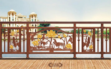 護(hù)欄 - 豪華別墅陽(yáng)臺(tái)護(hù)欄-XYH-LY-6006