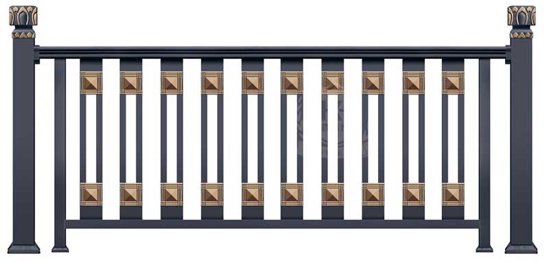 豪華別墅陽臺護(hù)欄HL·22013