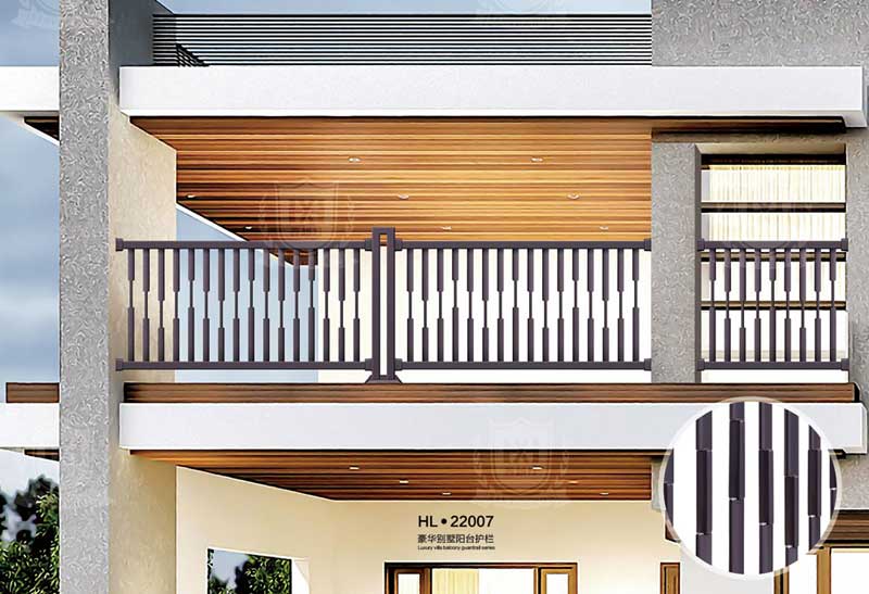 豪華別墅陽臺護欄HL·22007