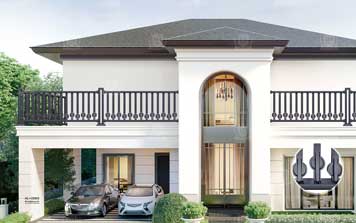 豪華別墅陽臺護(hù)欄HL·22003