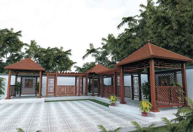 豪華別墅涼亭-XYH-LY-9082