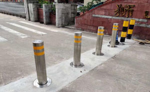 獅山中心小學(xué)升降柱案例