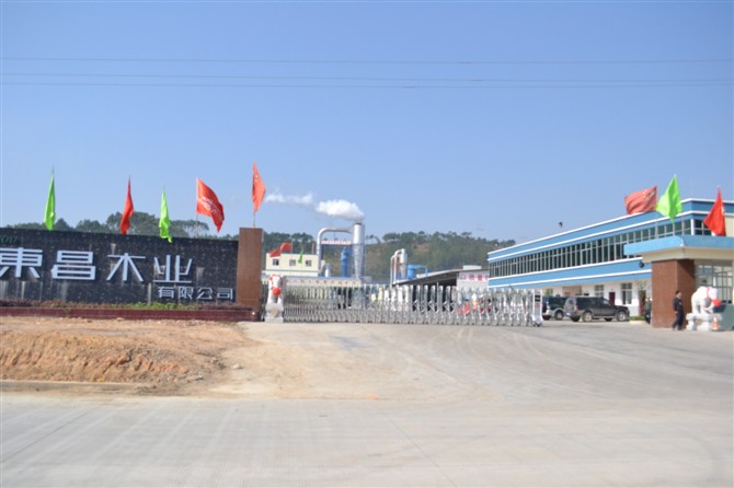 欽州市大寺東昌木業(yè)電動伸縮門案例 - 中出網(wǎng)-智能出入口與停車充電門戶