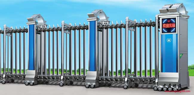 不銹鋼電動伸縮門LD-185