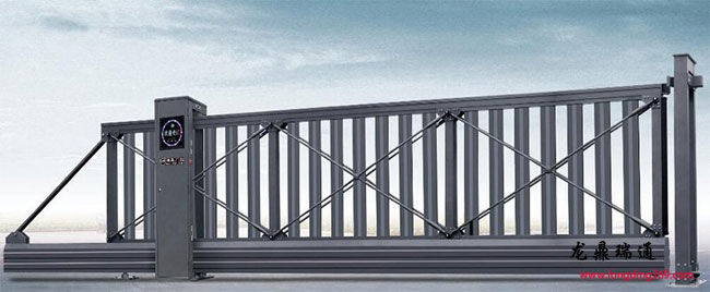 無軌懸浮門豎欄LD-07黑色