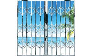 不銹鋼拉閘門 - 三混合型拉閘門