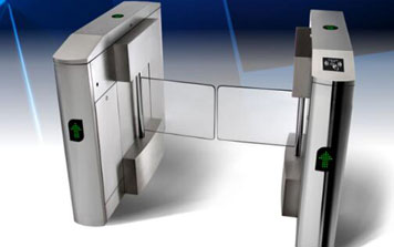 擺閘 - 小區(qū)大廈超市出入口門禁智能防撞擺閘