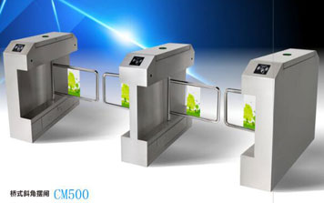 擺閘 - 小區(qū)大廈超市出入口橋式斜角擺閘