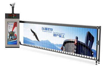 廣告道閘 - 車牌識別廣告道閘一體機