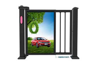 廣告小門 - 人行通道平開(kāi)廣告門（伸縮款）