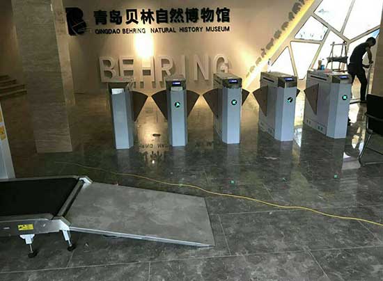 青島貝林博物館通道閘案例 - 中出網(wǎng)-智能出入口與停車充電門戶
