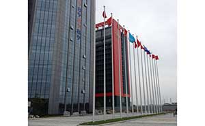 東管電力集團(tuán)-旗桿案例 - 中出網(wǎng)-智能出入口與停車充電門戶