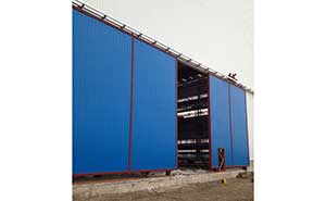 中遠(yuǎn)船務(wù)大門(mén)工業(yè)門(mén)案例 - 中出網(wǎng)-智能出入口與停車(chē)充電門(mén)戶(hù)