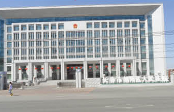 長春市朝陽區(qū)人民法院伸縮門工程案例 - 中出網(wǎng)-智能出入口與停車充電門戶