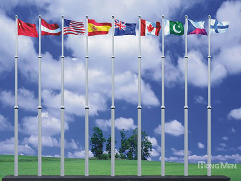 Q800-T鋁合金電動(dòng)旗桿