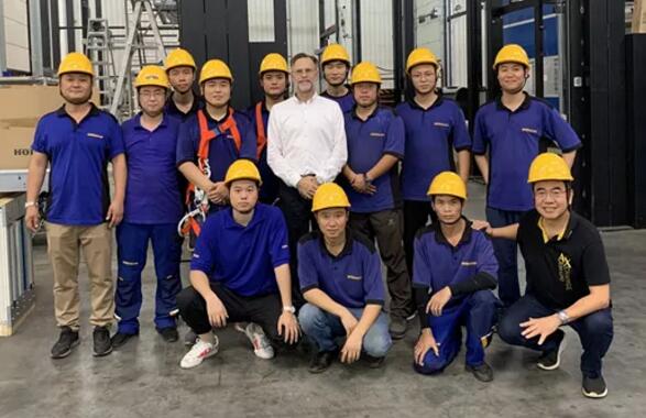 安裝部首次利用霍曼學院進行線上線下相結合的O2O混合培訓