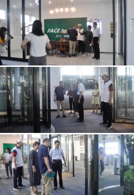 走進乘方自動門產品展廳