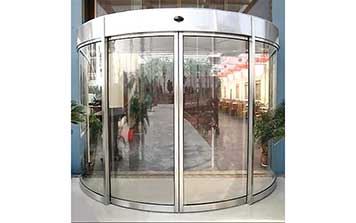 自動弧形門 - 半圓弧形自動門