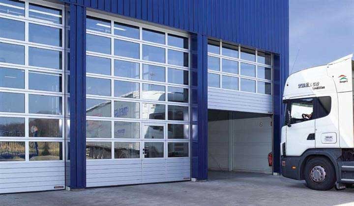 全透明鋁合金車庫(kù)門