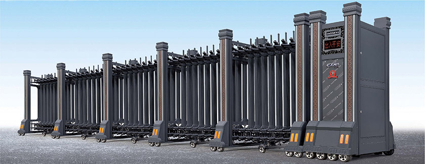 伸縮門CD-07GR鋁合金伸縮門