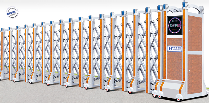 夜光明珠-電動伸縮門